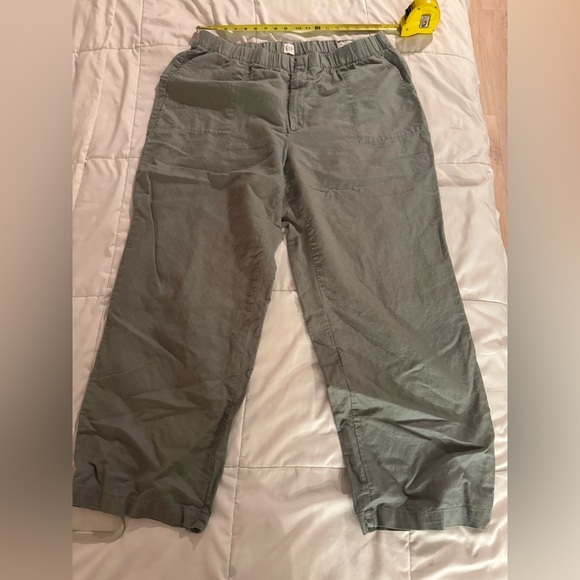 Green linen pants size XXL tall - Picture 6 of 8